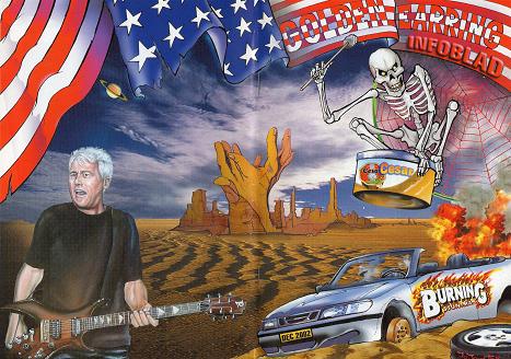Golden Earring fanclub magazine 2002#4 back and front cover